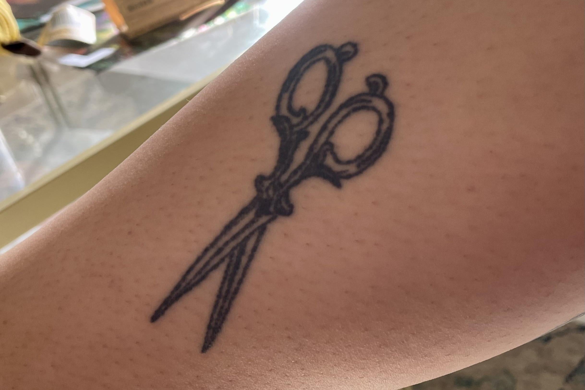 stick and poke tattoo